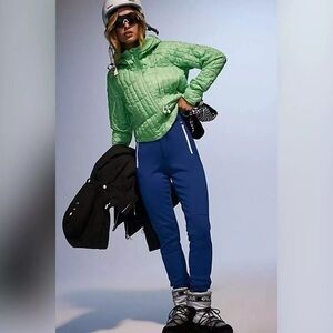 Free People FP Movement Chill Factor Ski Leggings True Blue S Waterproof